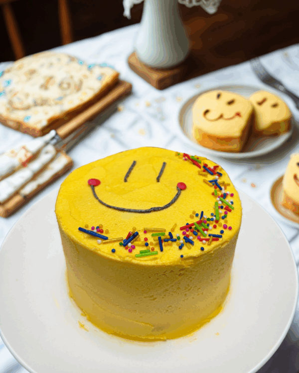 Bento Cake Happy